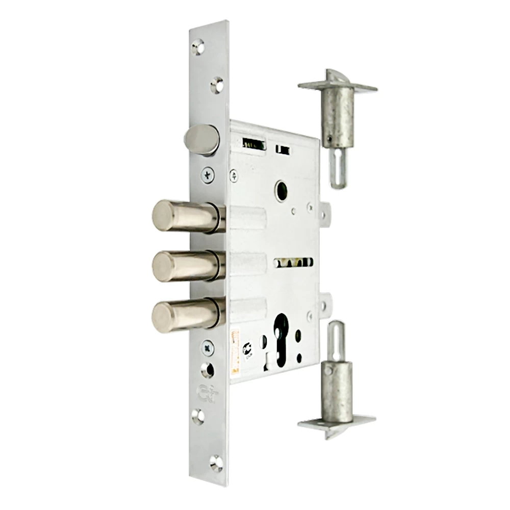 Фото Корпус врезного замка с защёлкой ЗВ-7РМП-006-Хп (противопожарный) /00049/