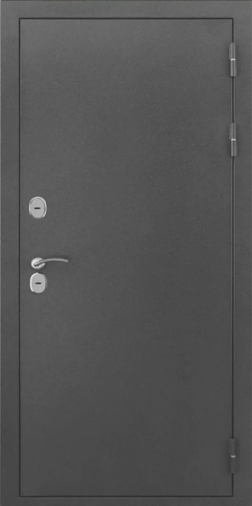 Входная дверь ДвериПРО L-Термо серебро ФЛ-700 (10мм, ясень грей) DPRO198028 внешняя сторона