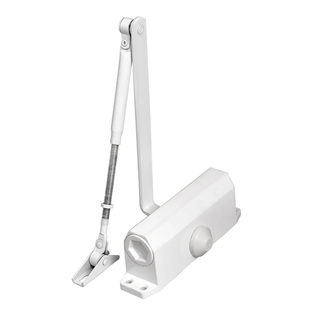 Фото Доводчик дверной DCTR50-100 (TDR-100) 50-100кг WH белый