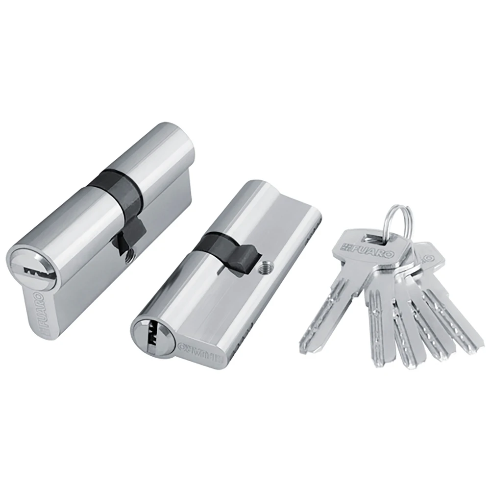 Фото Цилиндровый механизм (200 ZA/90) 2000ZAKey90(30+10+50) CP хром 5Key