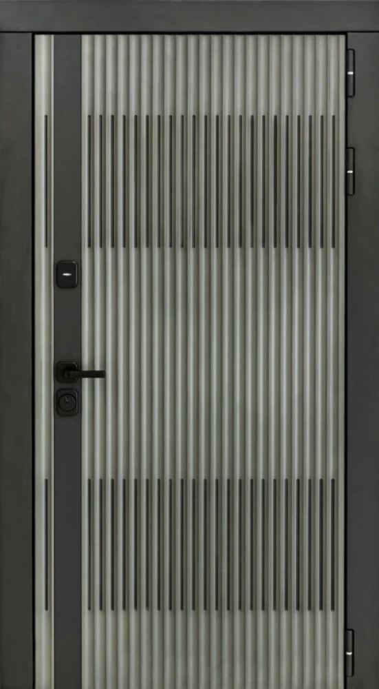 Входная дверь ДвериПРО Elfy ФЛЗ-603 Бетон снежный DPRO201344 внешняя сторона