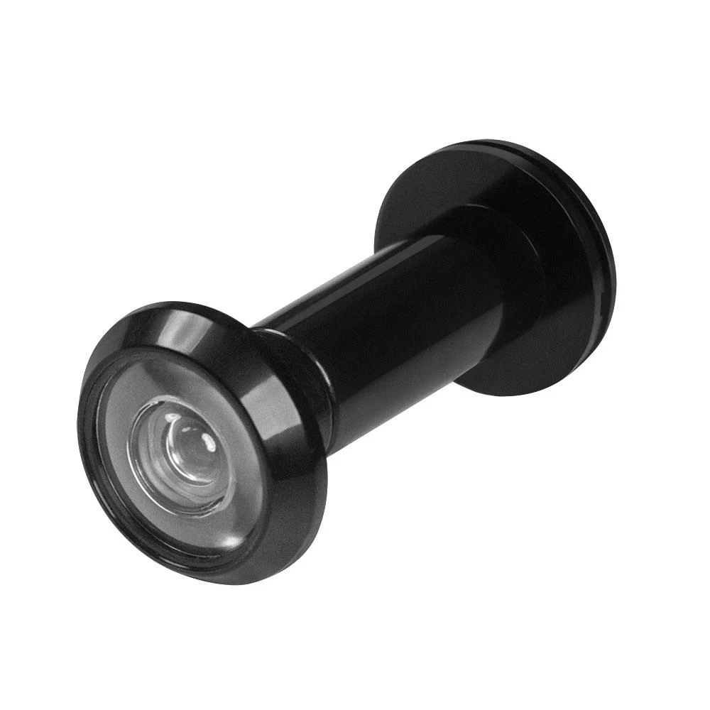 Фото Глазок дверной, оптика пластик DV-1A/40-70 BL черный (кратно коробке 45 шт)