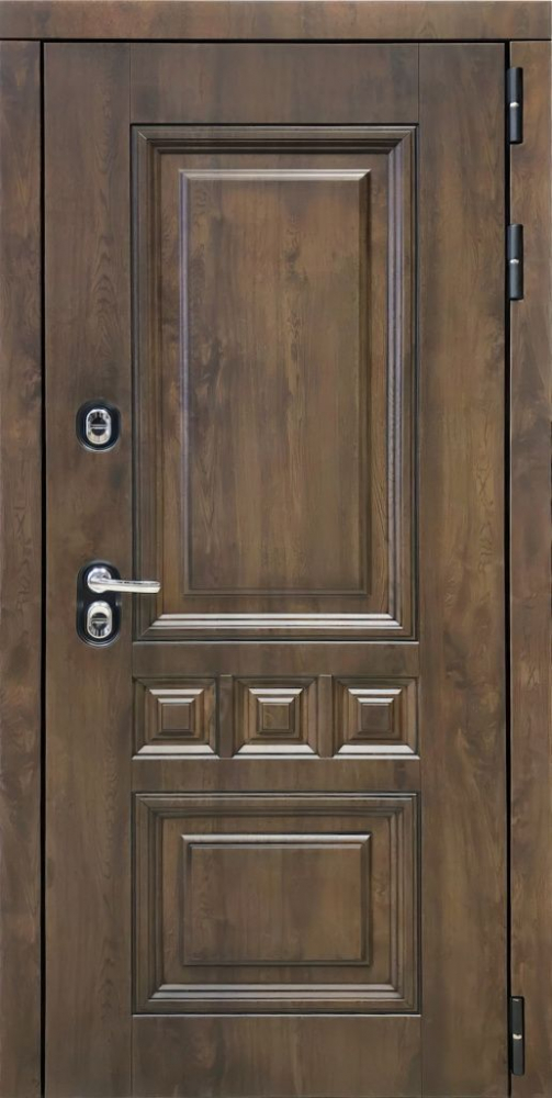 Входная дверь ДвериПРО Аура ПВХ 10мм Астрод Velutto Bianco DPRO198147 внешняя сторона